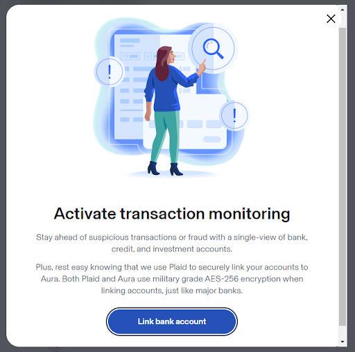 Financial Fraud Protection Aura